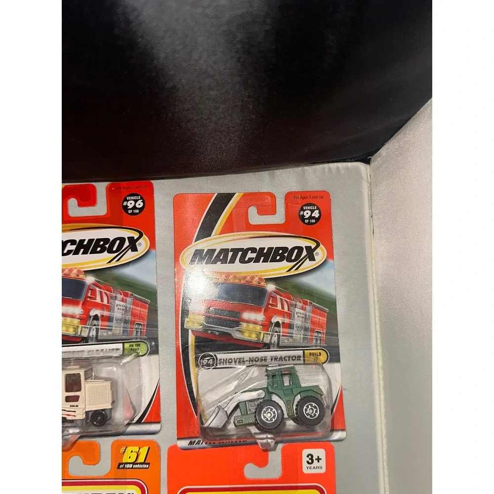 Vintage Matchbox Die-Cast Car Lot of 5 UFO Street Rod Tractor Power Truck New